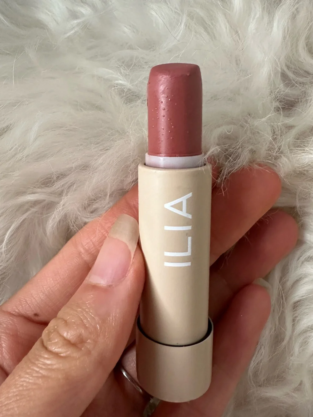 ILIA Color High Impact Lipstick matte longlasting clean beauty AMBERLIGHT nude